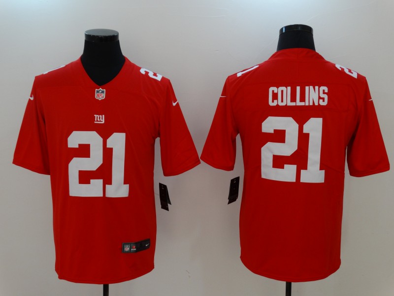Men's New York Giants Landon Collins #21 Red Jersey